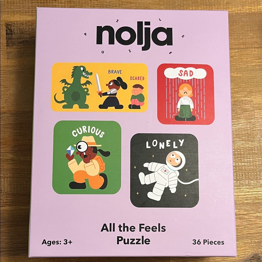 All the Feels Puzzle - Colorful Emotions